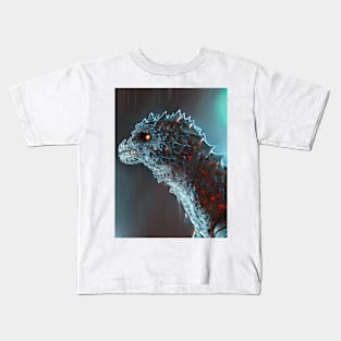 Illustration of godzilla Kids T-Shirt